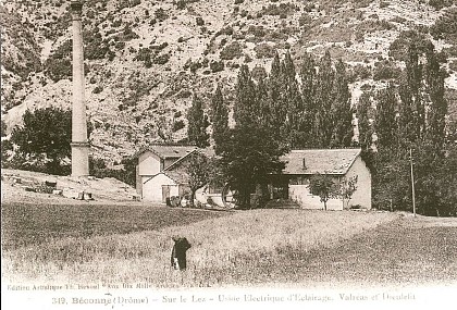 L’usine hydroélectrique de Béconne