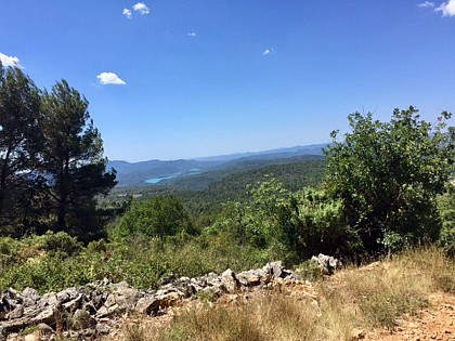 The lake of Saint Cassien