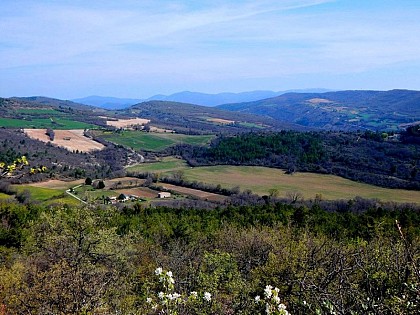 Panorama vers Lure et les sommets préalpins