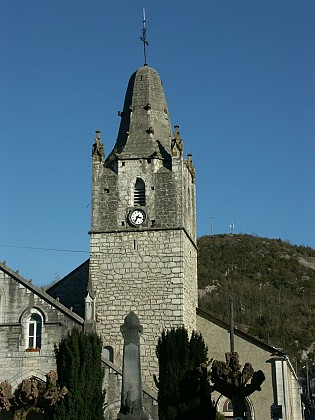L'église de Louvie-Juzon