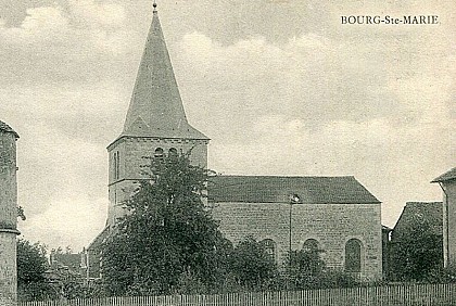 ÉGLISE NOTRE-DAME-DE-LA-NATIVITE DE BOURG-SAINTE-MARIE