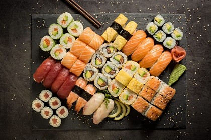 Restaurant japonais line sushi