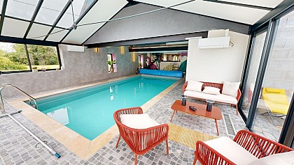 Gîte Les Grands Ormeaux avec Piscine chauffée