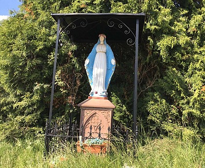 Statue of the Blue Virgin
