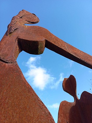 "La Ronde", sculpture de Philippe Pateau