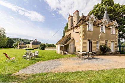 Le pavillon du château de Prye