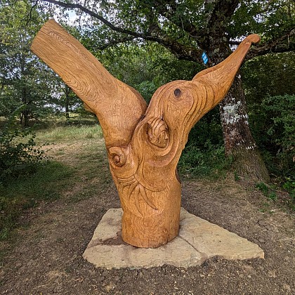 L'ouïe - Sculpture de Pierre Lehmann