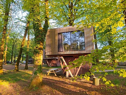 Lodges sur pilotis à L'Etape en Forêt