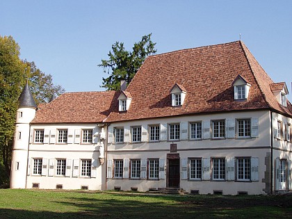 Le château de Werde, au bord de l'Ill
