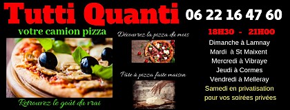 Tutti Quanti camion pizza