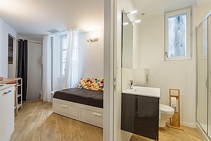 Studio rénové en plein centre ville de biarritz