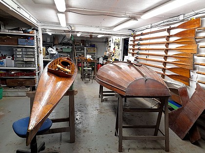 Marne et Canotage - Atelier de restauration de canots anciens