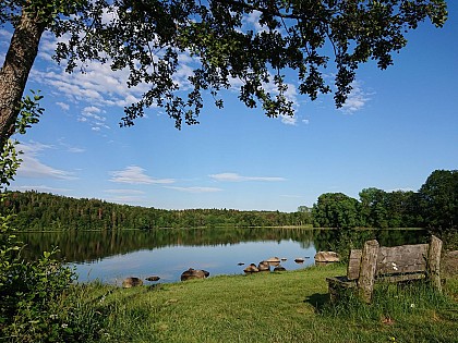Lac naturel de La Crégut