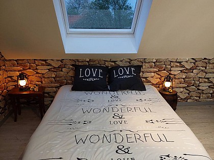 Chambre à la mini ferme