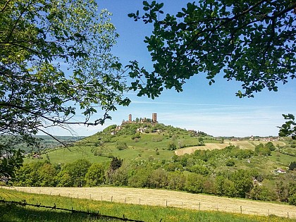 Vue sur les Tours de Saint-Laurent