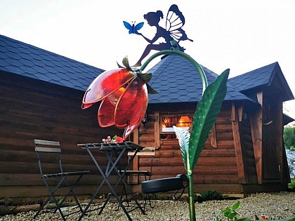 Unusual accommodation: The Nuton hut in the Ardennes