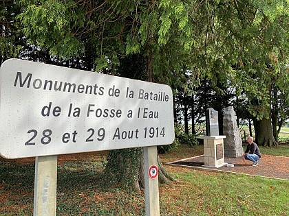 Monuments of the battle of Fosse à l'eau