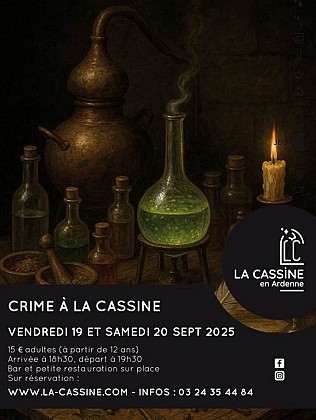 Journées Européennes du Patrimoine & Crime à La Cassine