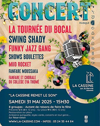 La Cassine remet le son