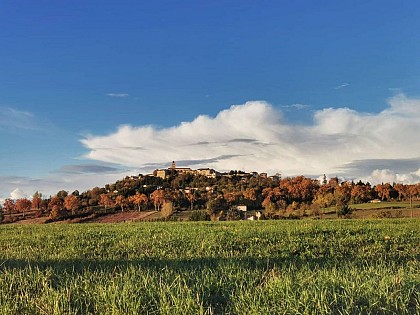 Puylaroque, belvedere town