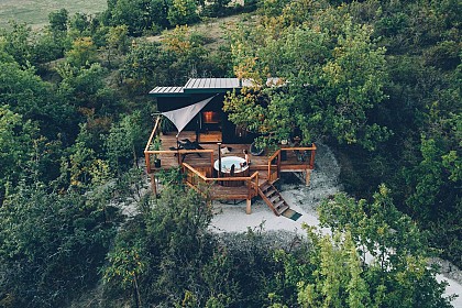 Pella Roca, Cabane & Spa in Quercy