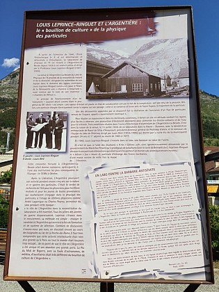 Louis Leprince-Ringuet and L'Argentière