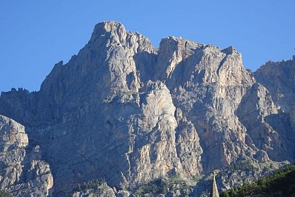 Le point de vue sur le Massif du Montbrison