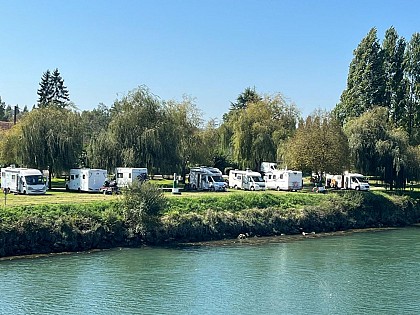 Aire de camping car des Gaves