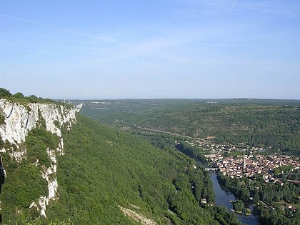 Panorama of the Roc d'Anglars