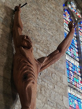 Le christ d'Ossip Zadkine