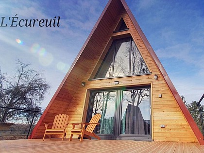 Meublé chalet en A l'Écureuil