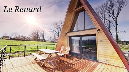 Meublé chalet en A le Renard