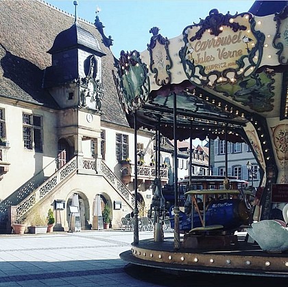 Carrousel Jules Verne 1900