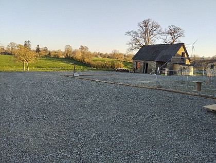 Aire de camping-cars à la Chèvreline