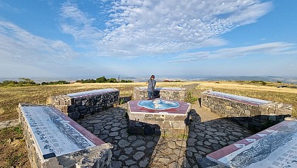 The Gergovie plateau, a historic site