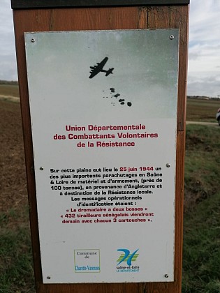 Lieu de parachutage - Seconde Guerre mondiale