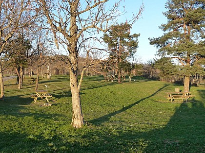 Aire de pique-nique du Crêt d'Arjoux