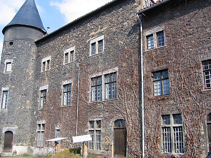 Le château de Sainte Foy l'Argentière