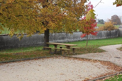 Picnic area of Sainte Blandine