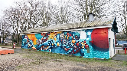 Street art - Emma POPPY - Sequana