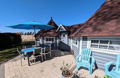 Les 4 hébergements et son parc