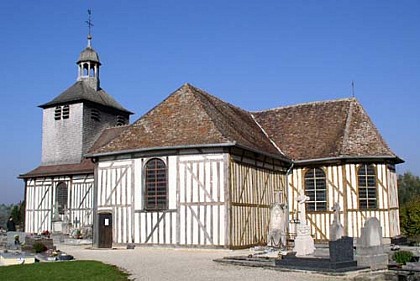 Eglise à pan de bois de Mathaux