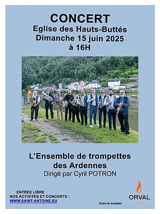 Concert ensemble de trompettes des Ardennes