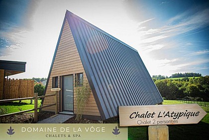 Domaine de la vôge chalets et spa - l'atypique