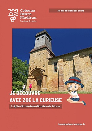 Je découvre avec "Zoé la curieuse" l'église Saint-Jean-Baptiste de Diusse