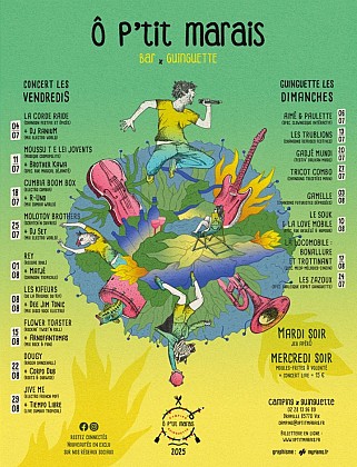 Soirées apéro concerts - O p'tit marais