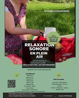 Relaxation Sonore en plein air
