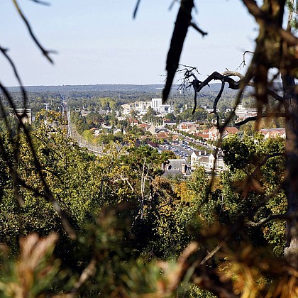 Point de vue sur la gare