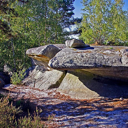 Les Vagues, roches caractéristiques