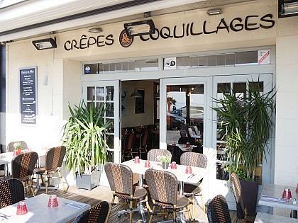 Crêpes et coquillages